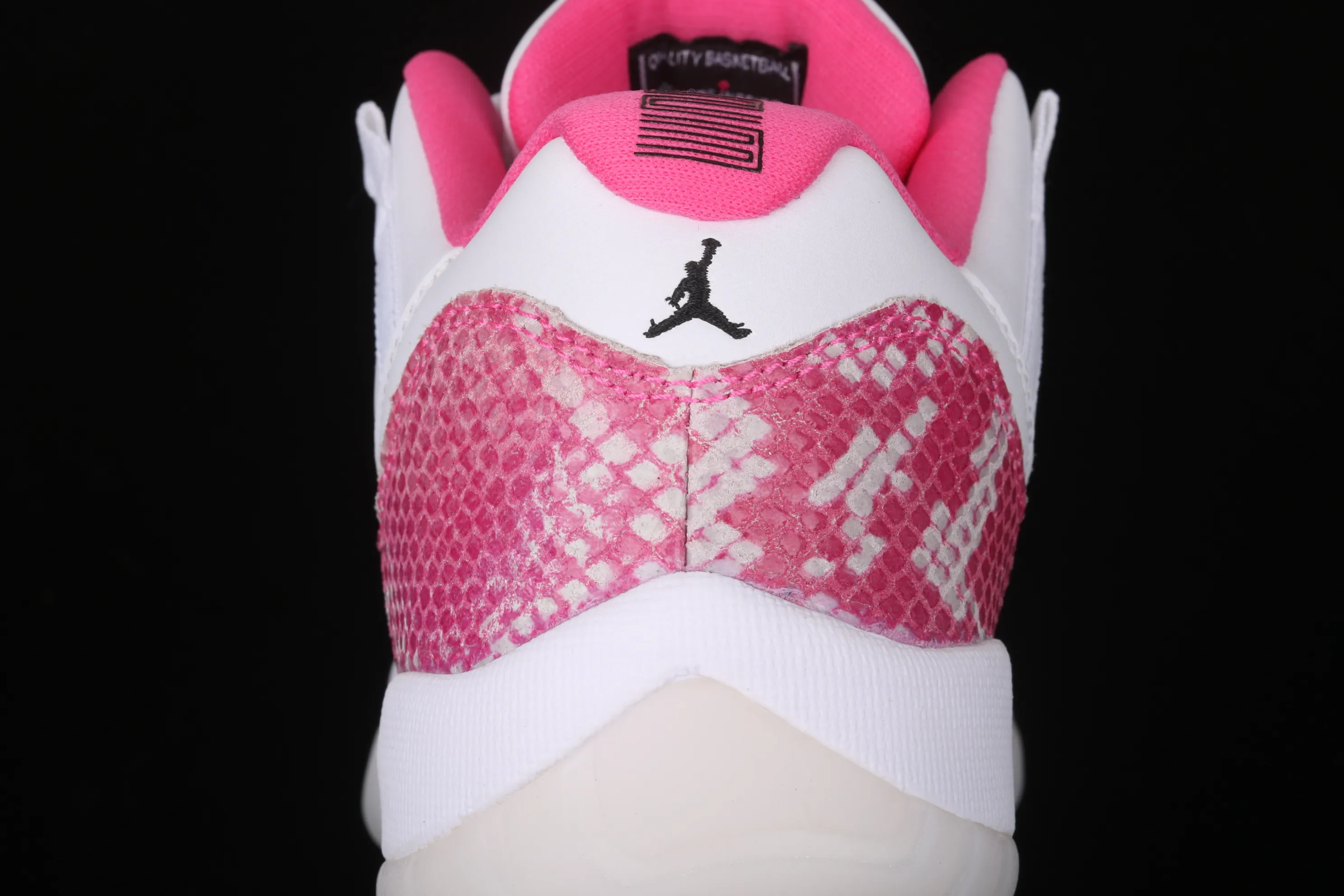 All categories Air Jordan Jordan series basketball shoes Air Jordan 11 Air Jordan 11 Low Retro "Snakeskin" "Pink snake pattern" AH7860-106